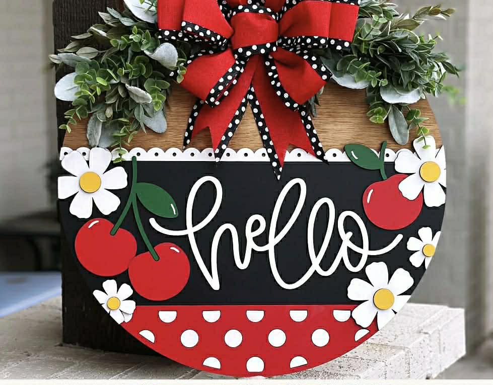 Hello DIY Kit 18 Inch Door Hanger
