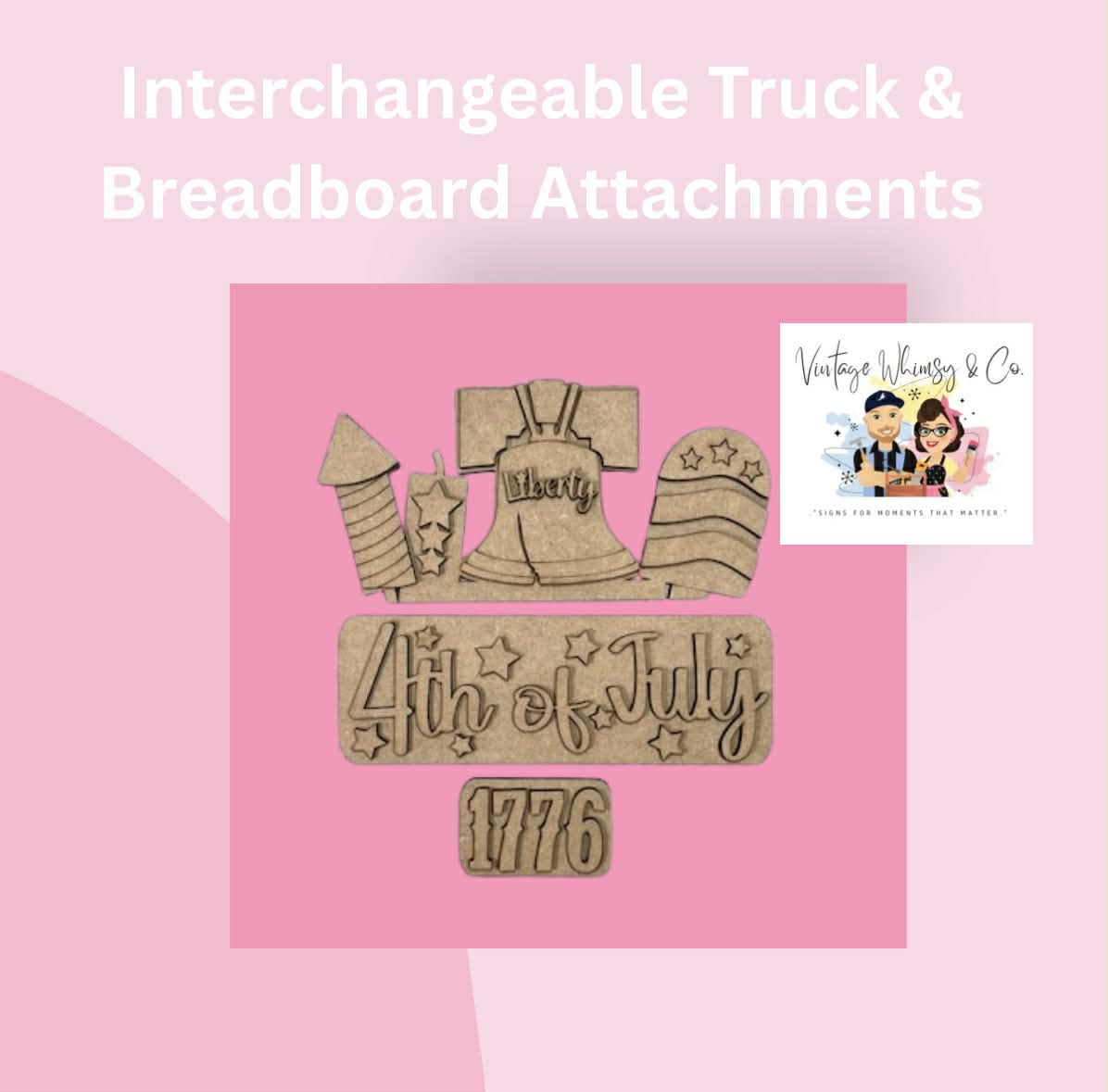 Interchangeable Truck & Breadboard Attachments