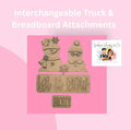 Interchangeable Truck & Breadboard Attachments