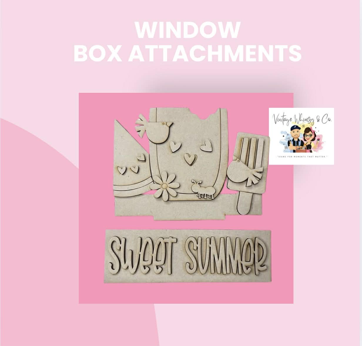 Window Box Attachments DIY Kit