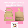 Interchangeable Truck & Breadboard Bases