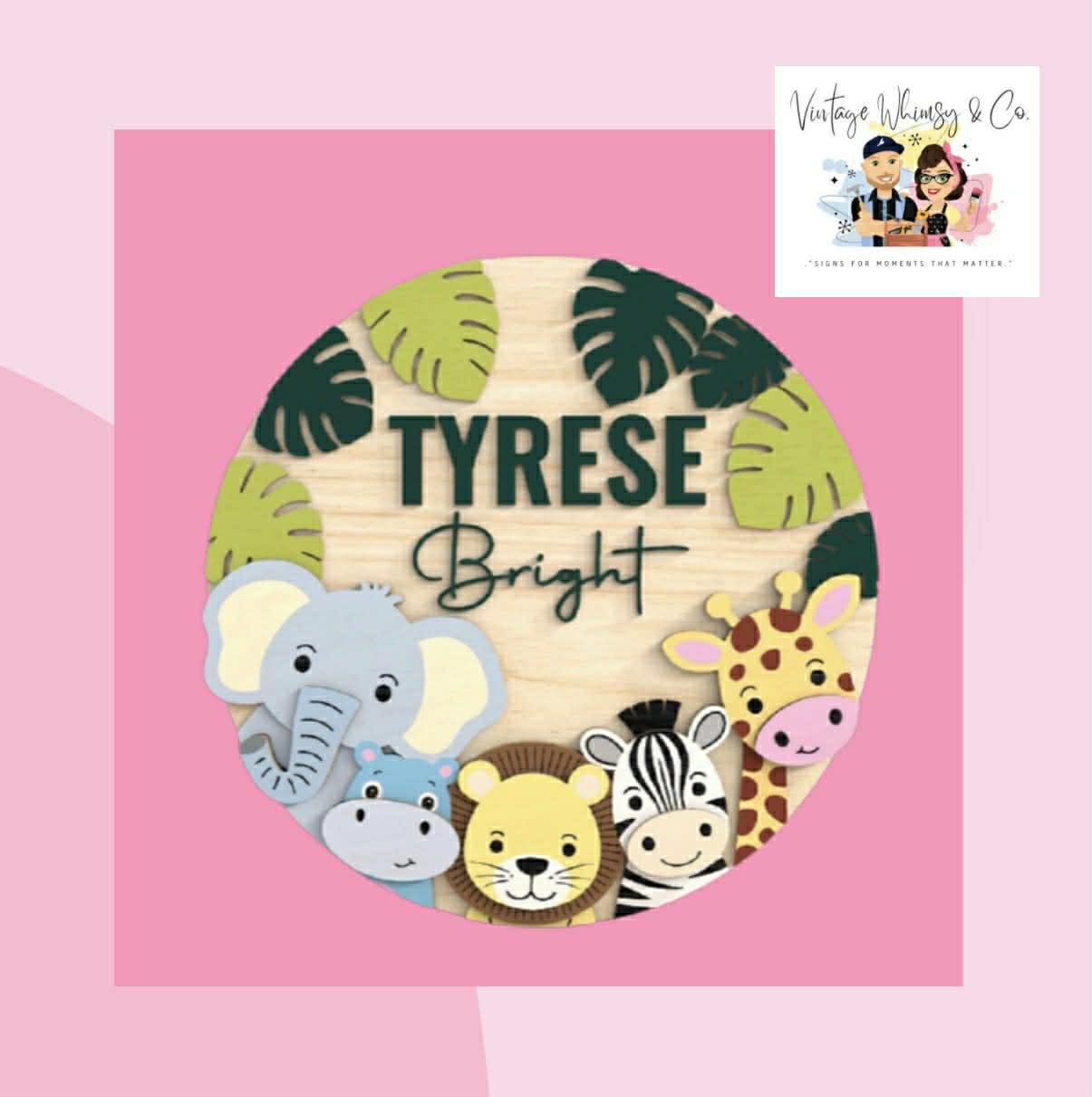 18 Inch Nursery 3D Doorhanger