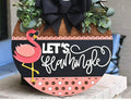 Let's Flamingle DIY Kit 18 Inch Door Hanger