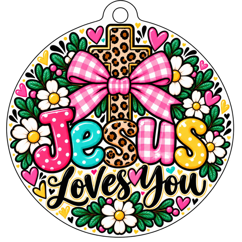 Faith Car Freshie / Bag Tag