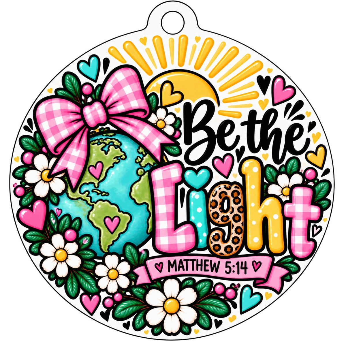 Faith Car Freshie / Bag Tag