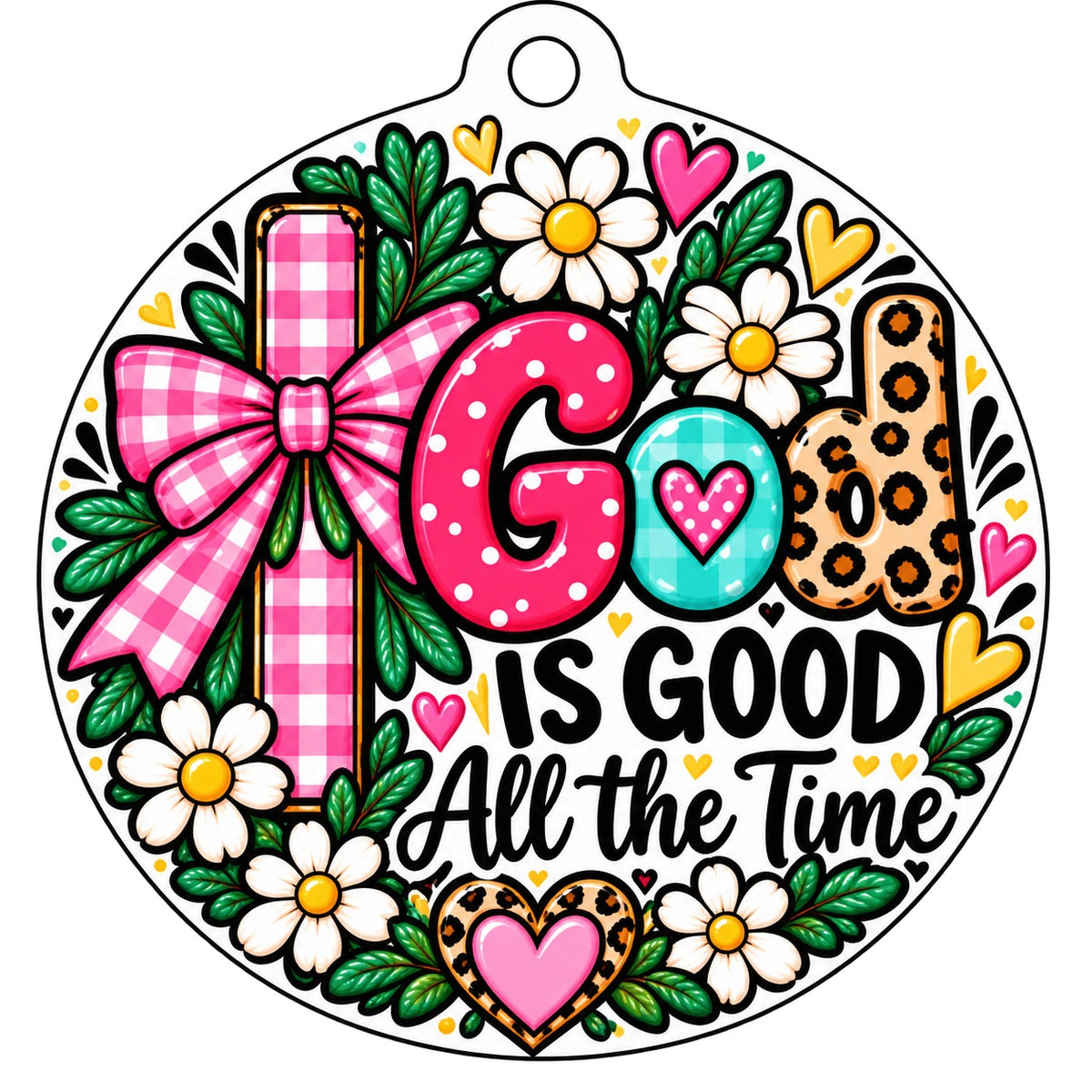 Faith Car Freshie / Bag Tag