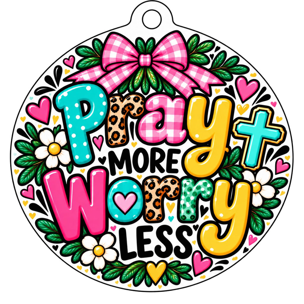 Faith Car Freshie / Bag Tag