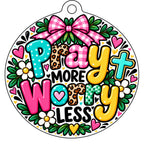 Faith Car Freshie / Bag Tag