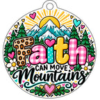 Faith Car Freshie / Bag Tag
