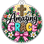 Faith Car Freshie / Bag Tag