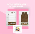 Interchangeable Doorhanger