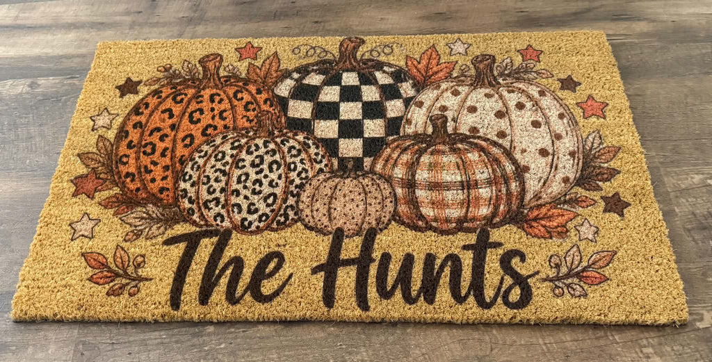 Personalized Family Name Doormat