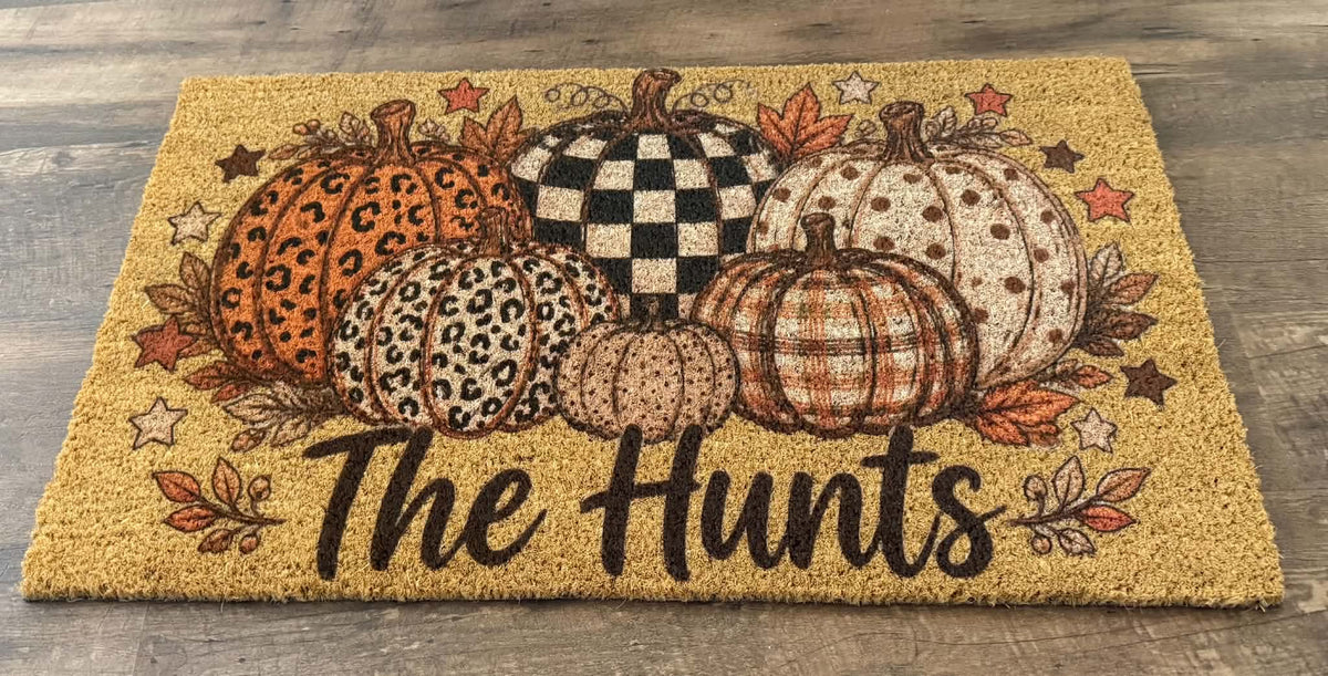 Personalized Family Name Doormat