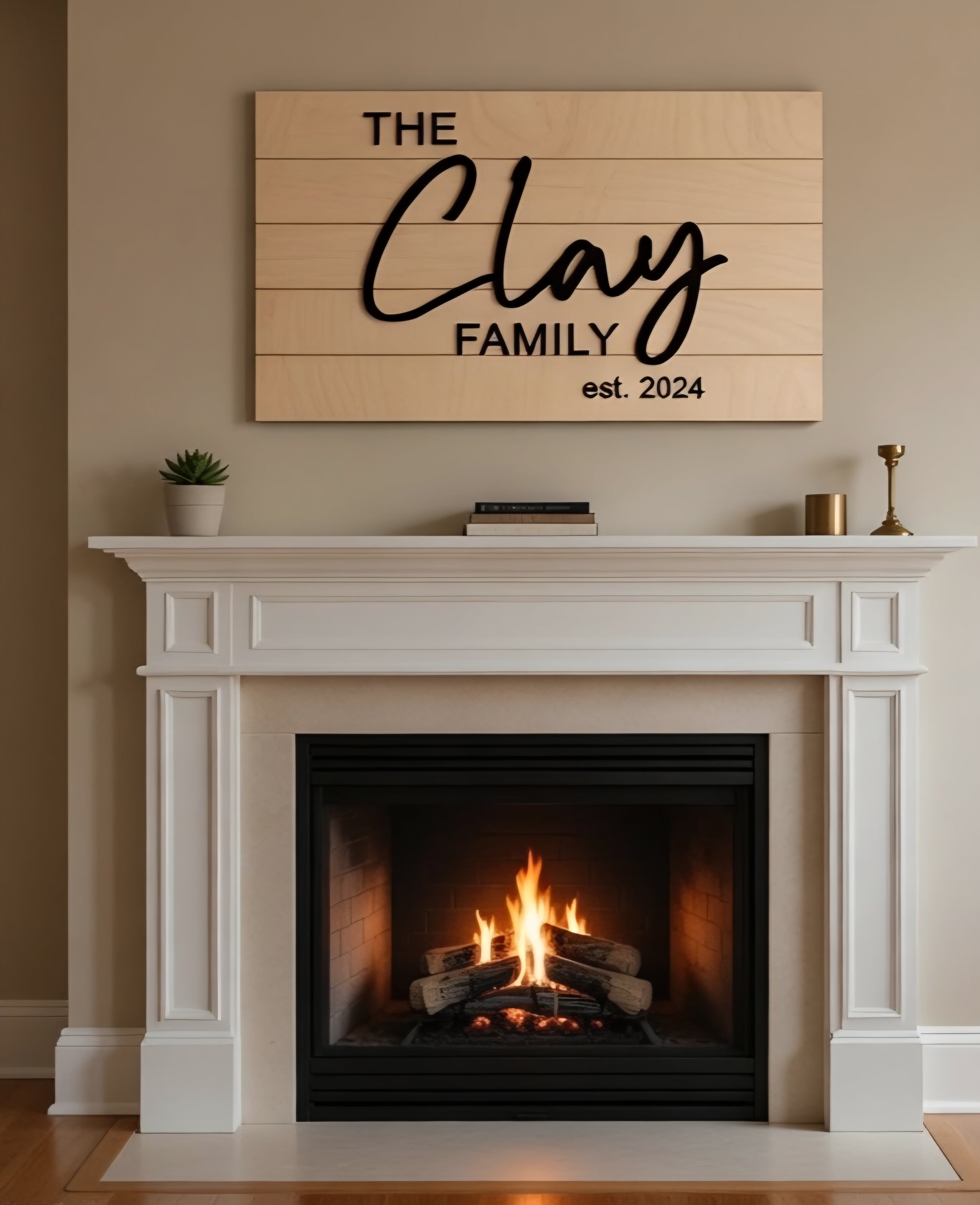 Custom Family Name Sign