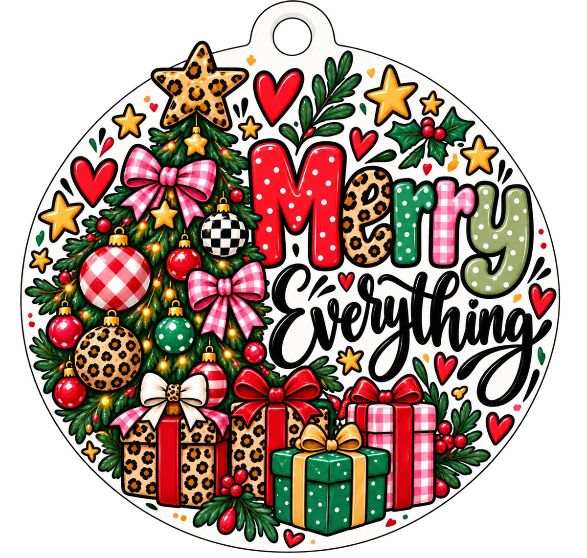 Holiday Car Freshie / Bag Tag