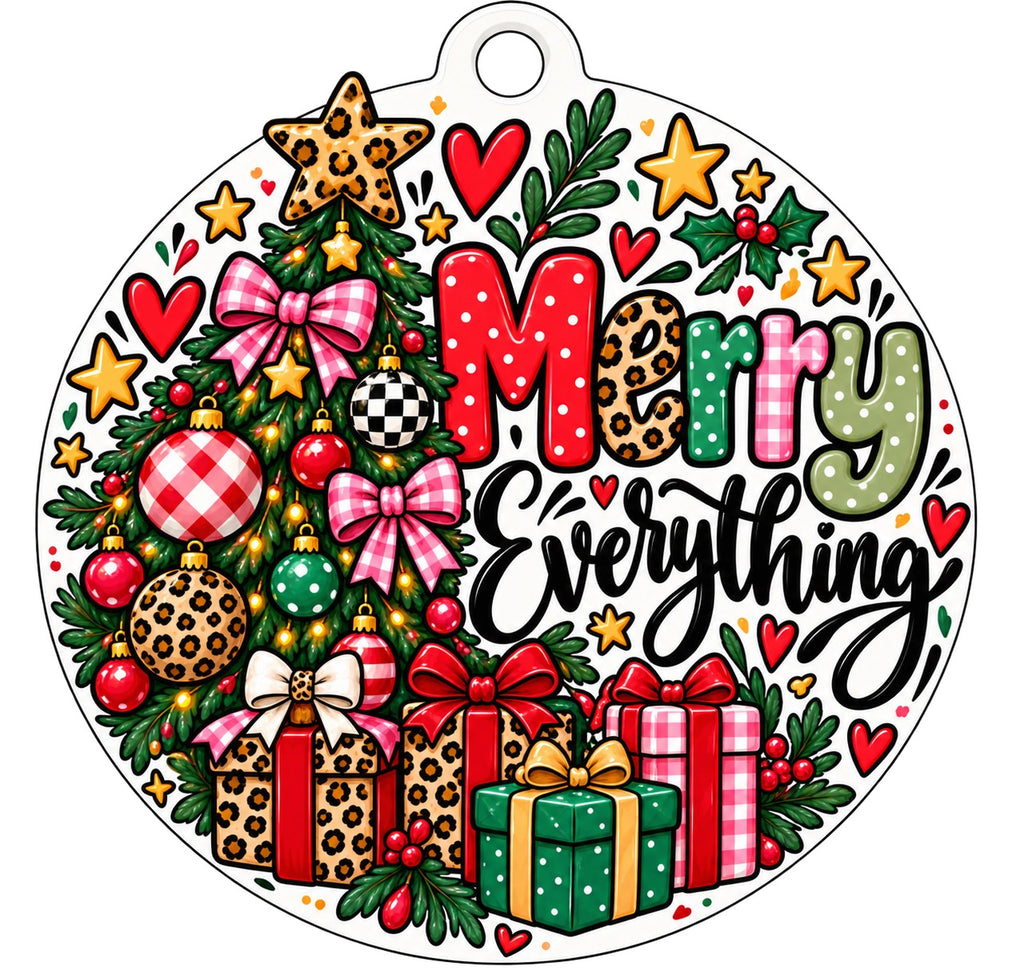 Holiday Car Freshie / Bag Tag