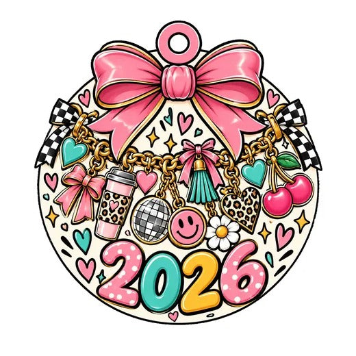 Charm Bracelet 2026 ornament