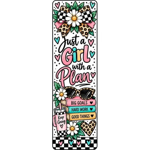 Bookmark: Just a Girl With a Plan