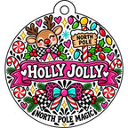 Christmas Car Freshie: Holly Jolly, North Pole Magic