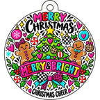 Christmas Car Freshie: Merry & Bright, Christmas Cheer