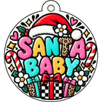 Christmas Car Freshie: Santa Baby