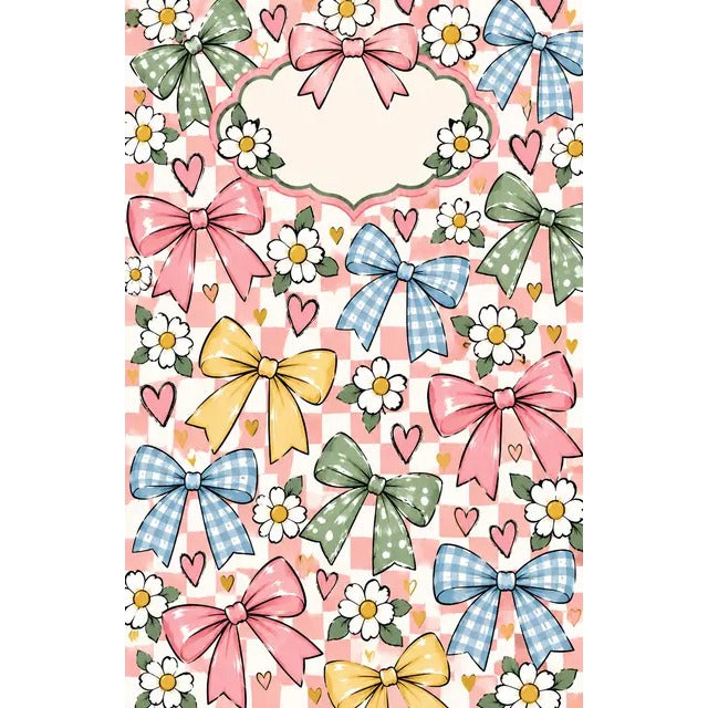 Corkboard: Preppy Checkered Bows