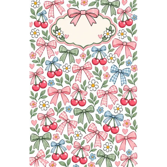 Corkboard: Preppy Cherries