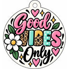 Everyday Car Freshie: Good Vibes Only