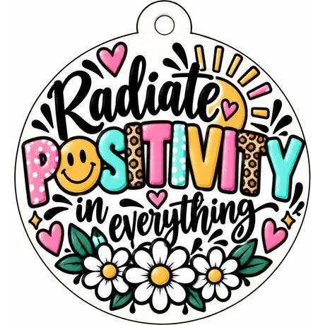 Everyday Car Freshie: Radiate Positivity