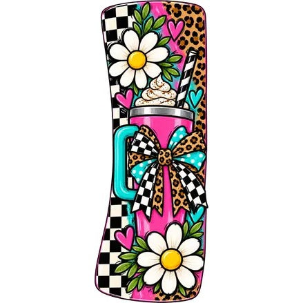 Everyday Hair Clip: Coffee Tumbler