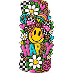 Everyday Hair Clip: Happy (peace signs)