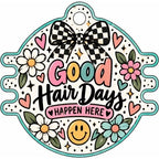 Everyday Hair Tie Holder: Good Hair Days Happen Here