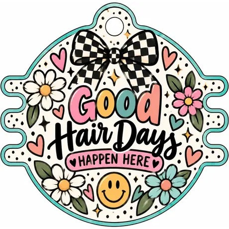 Everyday Hair Tie Holder: Good Hair Days Happen Here