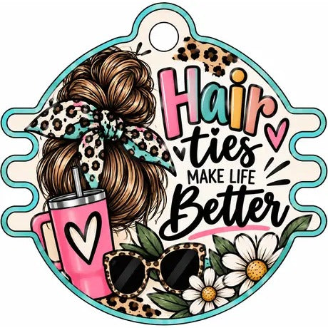 Everyday Hair Tie Holder: Hair Ties Make Life Better