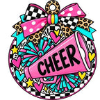 Game Day Car Freshie: Cheer