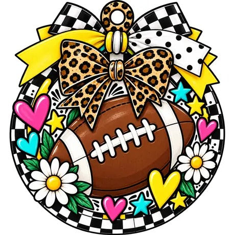 Game Day Car Freshie: Football