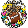 Game Day Car Freshie: Football