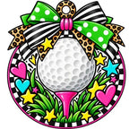 Game Day Car Freshie: Golf