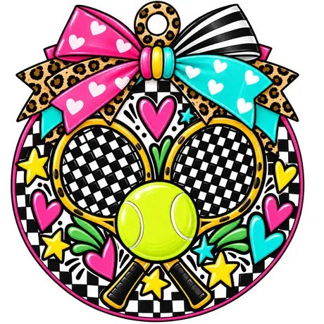 Game Day Car Freshie: Tennis