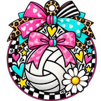 Game Day Car Freshie: Volleyball