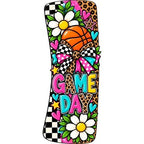 Game Day Hair Clip: Basketball Game Day