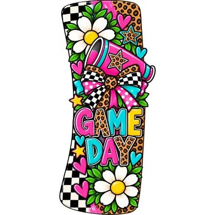 Game Day Hair Clip: Cheer Megaphone Game Day
