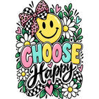 Inspirational Keychain: Choose Happy