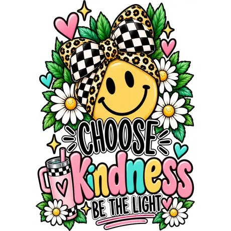 Inspirational Keychain: Choose Kindness, Be the Light