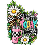 Inspirational Keychain: Make Today Amazing (bow)