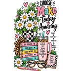 Inspirational Notebook: Choose, Make Today Amazing
