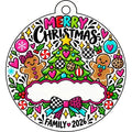 Personalized Family Christmas Ornament 2026, Christmas Tree