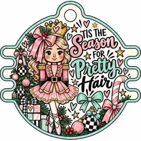 Nutcracker Hair Tie Holder: 'Tis the Season for Pretty Hair