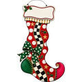 Personalized Elf Stocking Door Hanger