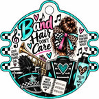 Sports Activities Hair Tie Holder: Band Hair Don't Care